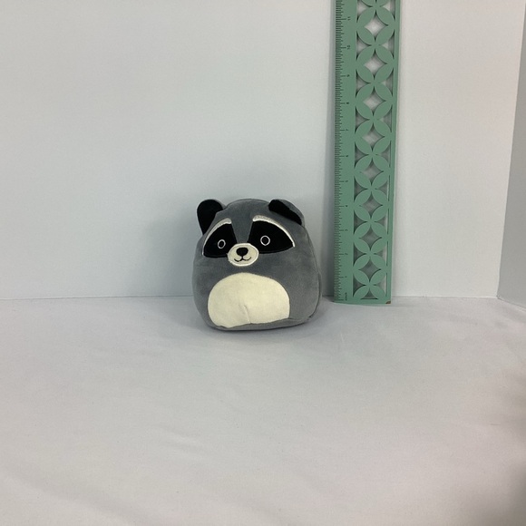Squishmallows Plush Raccoon 5” Stuffed Animal Toy Kellytoy Gray Trash Panda - Picture 9 of 10